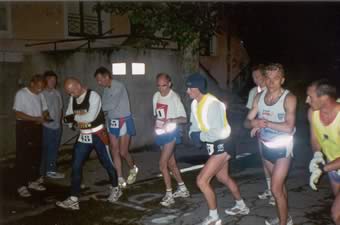 Les coureurs au départ de la course