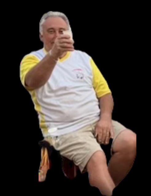 Hommage à Christian MEHAY une bière à la main